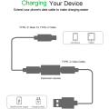 Miniatyrbillede 4 af 5: 2 stk. USB C-kobling, Type C hun til hun-adapter, USB-C USB 3