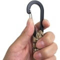Pikkukuva 4 / 5: 5 kappaleen paracord-avaimenperä karabiinihakasella, punottu avaimennauha