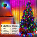 Miniatyrbilde 3 av 5: Gardinstrenglys, 3x3m Gardinstrenglys 300 LED-er Vanntett IP65 W
