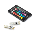 Pikkukuva 4 / 5: T10 Led 194 168 W5w 5050 Smd Rgb Auton sisätilan lukuvalo