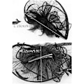 Miniatyrbild 5 av 5: Elegant Fascinator Damhatt Bröllop Fjäder Hårklämma Royal Ascot