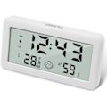 Miniatyrbild 1 av 5: Multifunktions termometer hygrometer väckarklocka, digital klocka