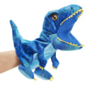 Pikkukuva 3 / 5: Pehmoinen dinosauruksen käsinukke toimivalla suulla mielikuvitukselliseen C