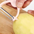 Miniatyrbillede 5 af 5: 2 stk. Grå Kiwi Papaya Salathakker Skræller Grøntsag Rustfrit S