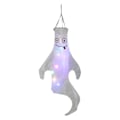 Miniatyrbillede 5 af 5: 2 stk. Smilende spøgelse 3d vindpose Halloween hjem indretning hjem taske De