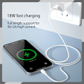 Miniatyrbilde 5 av 5: 2-pakning - for Samsung/Apple 20W Adapter USB-C Hurtiglader Hvit