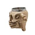 Miniatyrbillede 5 af 5: Halloween Gaver Rustfrit Stål Kranie Kaffe Kop Te Kop 3D