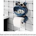 Pikkukuva 3 / 4: WC-paperitelineen pidike, vedenpitävä, ei reikää