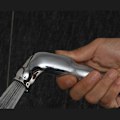 Pikkukuva 3 / 4: ABS-WC-suihkupistooli henkilökohtaiseen hygieniaan, vaipan huuhteluun, kylpyhuoneen puhdistukseen, WC-suutin