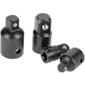 Miniatyrbilde 5 av 5: 4 stk. Forlenger- og Redusersett Ratsjeadapter Reduseradaptere for Sokker og Bits 1/2\" 1/4\" 3/8\" Pillote