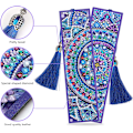 Miniatyrbillede 3 af 5: (2 Pak) Diamantbroderi Bogmærke Kit med Læder Kvast, 5