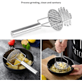 Miniatyrbillede 3 af 5: Manuel Kartoffelmoser, Rustfrit Stål Kartoffelmoser, Køkken Kartoffelmoser, Professionel Kartoffelmoser, Grøntsags- og Frugtpuré