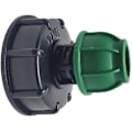 Miniatyrbillede 1 af 5: Ibc-adapter til Heilwiy lige rør S60x6 Ibc-tanke-adapter, ir