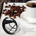 Miniatyrbilde 3 av 5: Kaffe Filter Gjenbrukbar Kaffe Mesh Kurv Universal Permanent Cu
