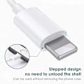 Miniatyrbilde 4 av 5: Hodetelefonadapter for iphone X aux Adapter 3,5 mm
