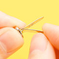 Miniatyrbillede 3 af 5: 100 stk. Til Børn Pynt Kontor Mini Brads Diy Kortfremstilling