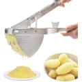 Miniatyrbillede 1 af 2: Kartoffelpresser, Professionel Kartoffelpresser i Rustfrit Stål til