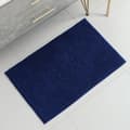 40x60 cm (mørkeblå) bademåtte, skridsikker, absorberende badeværelsesmåtte blue