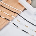 Miniatyrbilde 3 av 5: Perlekjede Tiny Beads Choker Boho Fargerik Regnbue Choker Cha