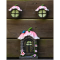 Miniatyrbillede 1 af 5: Brun Dekoration til træstamme, elverhus, elvere, feer,
