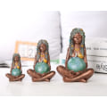 Miniatyrbillede 2 af 5: Moder Jord Statue Kunsthåndværk Ornament Moder Jord A