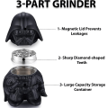 Miniatyrbilde 3 av 5: Star Wars Grinder, Krydderkvern, Perfekt Størrelse 2\" 3-Deler Svart
