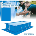 Miniatyrbild 2 av 5: Marköverdrag för rektangulär pool - Poolmatta för trädgård