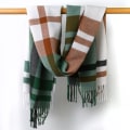 Miniatyrbillede 5 af 5: Vinter Tartan Tørklæde Trykt Kvast Imitation Kasmir Tørklæde F F