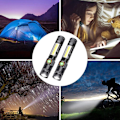 Miniatyrbillede 3 af 6: Genopladelig LED-lommelygte, 1000 lumen superlys stærk magnetisk F