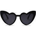 Pikkukuva 1 / 5: Clout Sydämenmuotoiset aurinkolasit Vintage Cat Eye -lasit Mod Styl