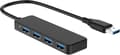 USB 3.0 Hub Multi USB 4 Port 3.0 5 Gbps Bärbar Multi Data Hub A