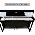 Pikkukuva 4 / 5: Laadukas pianonäppäimistön flanellipiano-näppäinsuojuskangas pianolle C