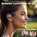 Miniatyrbillede 5 af 5: (Noir) Sprogtranslator, øretelefoner, trådløs Bluetooth-lyd, realtids oversættere, understøtter 144 sprog,