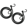 Miniatyrbild 4 av 5: 2-pack 60 tum/1,5 meter bungee-sladd med karbinhake,