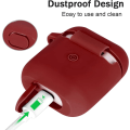 Miniatyrbilde 3 av 5: Airpods-dekselbeskyttelse Kompatibel med AirPods 2