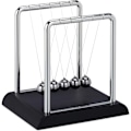 Miniatyrbillede 1 af 4: Newtons Pendul (14cm*11.5*14.5cm) Newtons Pendul Newtons Sving