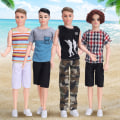 Miniatyrbild 1 av 5: 15-delad herrdocka Barbie dockkläder casual kläder fashionabla herrkläder P