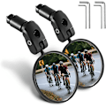Miniatyrbild 4 av 5: 2 st Cykelspegel 360 Grader Roterbar Justerbar Cykel Bak