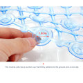 Miniatyrbillede 3 af 5: Badeværelses Anti-slip Måtte - Transparent Boble Måtte - Pink - 66*37cm - 1 stk