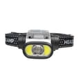 LED-hodelykt, oppladbar hodelykt for løping, 5 lysmoduser, Sup