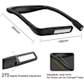 Miniatyrbillede 5 af 5: Genopladelig halslæsningslampe, foldbar LED-bordlampe 1800mAh, S