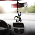 Miniatyrbillede 5 af 5: Jokeren Bilspejl Vedhæng - Roterende Bilspejl Dekoration