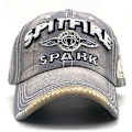 Miniatyrbilde 4 av 5: Cap Retro Baseball Cap Unisex Justerbar Metallspenne