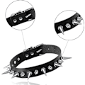 Miniatyrbillede 1 af 5: 1 stk. Kvinder Mænd Cool Punk Choker Gothic Goth Spike Hjerteform B