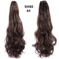 One Piece Ponytail Parykk (ca. 55cm), Bølget Krøllet Ponytail Extensi