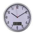 Elektronisk väggklocka LCD termohygrometer väggklocka