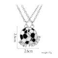 Miniatyrbild 4 av 5: Fotboll Halsband Bästa Vänner Halsband