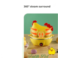 Miniatyrbild 3 av 5: Mini äggkokare Frukostmaskin, Äggångare, Små köksapparater, Enknappsomkopplare, Automatisk avstängning, Hem, Trycktyp, Rostfri uppvärmningsplatta, Livsmedelskvalitet PP-plast