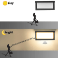 Miniatyrbild 3 av 5: 18w LED-vägglampa för utomhusbruk med rörelsesensor, modern vattentät E