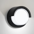 Miniatyrbillede 1 af 7: LED Moderne Indendørs Væglampe, Mat Sort 1-Lyset Væglampe L